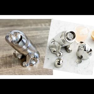 Bulldog / Pug Cocktail Shaker by Williams Sonoma